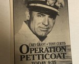 Operation Petticoat Tv Guide Print Ad TBS Cary Grant Tony Curtis TV1 - $5.93