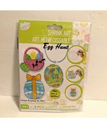 NIP SHRINK ART 6 PCS SET Easter egg Hunt  Wrap Craft Set Crafting - $6.92