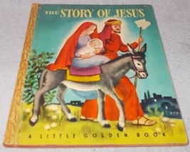 Vintage Little Golden Book The Story of Jesus 1946 Simon Schuster - £5.50 GBP