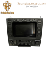 For 1998-2001 Lexus GS300 GS430 Navigation Radio A/C Heater Control 8611... - $382.53