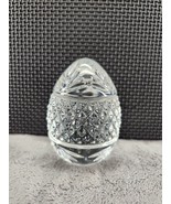 CRYSTAL EGG Spring Easter PAPERWEIGHT MADE IN FRANCE Glamour - $19.98