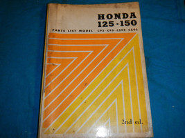 1959-1964 Honda Motorcycle C92 C 92 95 125 CS92 Cs 92 Parts Manual Book Catalog - $55.68