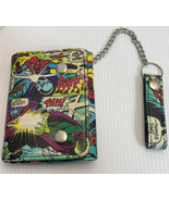 Authentic Marvel Amazing Spider-Man Comic Print Wallet with Chain - £8.17 GBP