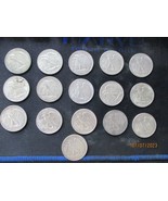 USA HALF DOLLARS SILVER 1941-1945 and 1935 (one) - £31.06 GBP
