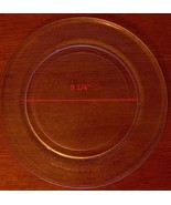 14 1/8 &quot; BOSCH GLASS TURNTABLE PLATE / TRAY 491157 BRAND NEW 9 1/4&quot; Roll... - $2,611.61 MXN