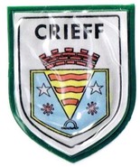 Scotland Patch Badge Crieff Plastic 2.5&quot; x 3&quot; - £3.74 GBP