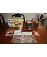 VINTAGE Salton Hot Basket Warmer Rolls Bread Buns BH-5 Woven Wicker Look... - $386.21 MXN