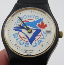 Vintage Toronto Blue Jays Bulova Wristwatch Sportstime w/ Case - £27.33 GBP