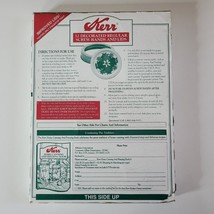 Kerr Canning Floral Fruit Lid Rong Set Decorated Vintage 90s Box Unopene... - $50.28
