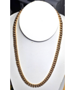 Vintage Ross Simons Vermeil 925 Silver Tennis Necklace- 11 Diamonds 18.5&quot; - $148.50