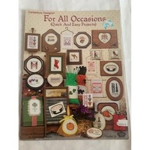 Canterbury Designs For All Occasions cross stitch leaflet 25 book - $9.00