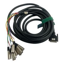 Wexler DB25 25-pin Analog D-Sub to 8 XLR3M Male Breakout Snake  25 ft  8... - $59.39