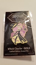 Hazbin Hotel Witch Charlie Gold Limited Edition Enamel Pin Halloween 2021 - £47.17 GBP