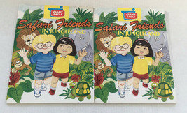Vintage giant eagle grocery store  safari friends in jungle land colorin... - €17,07 EUR