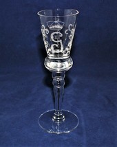 King Gustav III Crystal Stem Glass Reproduced by Hovmantorp Glasbruk - £27.65 GBP