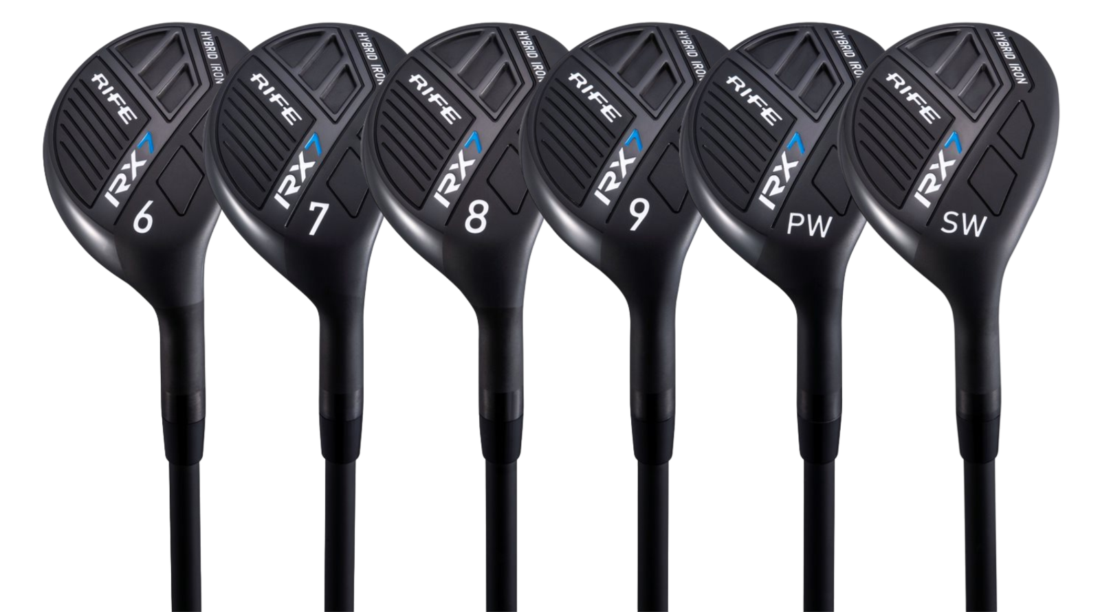 Women's Rife Golf RX7 Hybrid Irons Set #6-SW Lady Flex Graphite Right Handed Item image 2