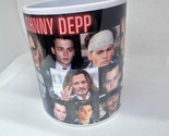 Johnny Depp Over The Years Mug Cup 11OZ,Johnny depp Merch - $16.25