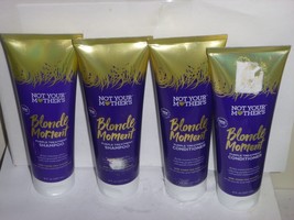 (4) Not Your Mother&#39;s Blonde Moment Treatment Shampoo &amp; Conditioner 8oz Each - £18.60 GBP