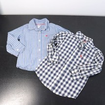 2pc Carter&#39;s Baby Toddler Boy&#39;s 24M/2T Blue Button-Up Collared Dress Shirts - £7.11 GBP