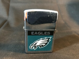 2006 Zippo Cigarette Lighter NFL Philadelphia Eagles Emblem Football USA - £23.66 GBP