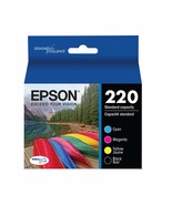 EPSON 220 DURABrite Ultra Ink Standard Capacity Black &amp; Color Cartridge ... - $697.52 MXN