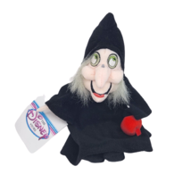 Disney Store Snow White Evil Witch Stuffed Animal Plush Toy B EAN Bag W Tag - £18.98 GBP