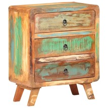  Sideboard 23.6"x13.8"x29.5" Solid Reclaimed Wood - $4,390.25 MXN