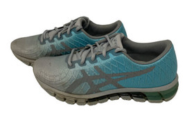 Asics Women&#39;s GEL-Quantum 180 4 Running Shoes 1022A098 Size 8.5 Blue Silver - £27.49 GBP
