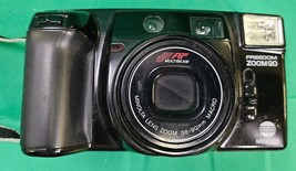 Minolta Freedom Zoom 90 35mm Film Camera AF Lens Zoom 38-90MM Macro ST135 3PT8 - £19.21 GBP