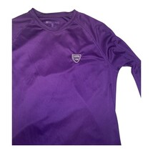 Holloway USTA Long Sleeve Performance Shirt Purple Womens Small Tennis Top image 3