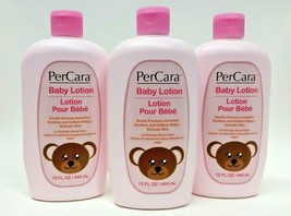 ( LOT 3 ) Baby Lotion Soothes and Softens Delicate Skin 15 Oz Each = Total 45 oz - £20.21 GBP