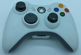 2005 Microsoft Xbox 360 OEM Wireless Controller Model 1403  White/Gray Tested - £15.58 GBP