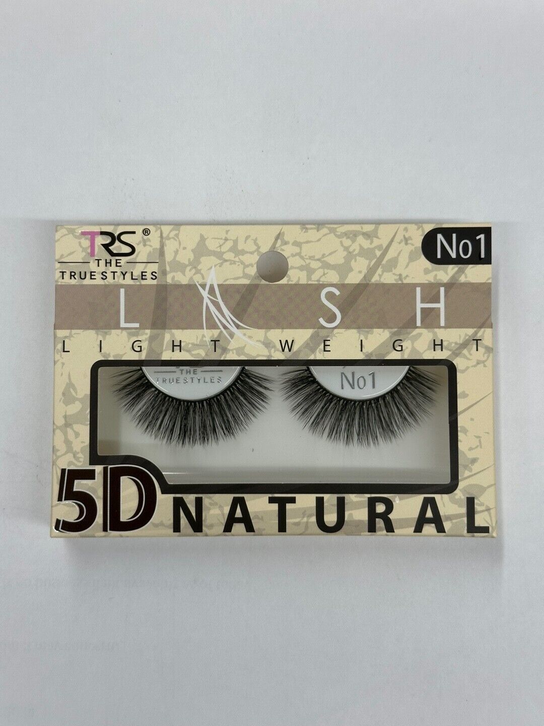 TRS LIGHTWEIGHT 5D NATURAL LASHES - #N01 - $1.59