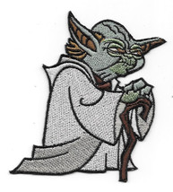 Star Wars Yoda Attack of the Clones Figure Embroidered Patch Version 2 UNUSED - £6.25 GBP