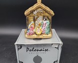 Nativity Scene Ornament Kurt S. Adler Polonaise &quot;CRECHE&quot; Handcrafted by ... - $29.69