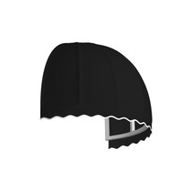 3.38 ft. Bostonian Window &amp; Entry Awning, Black - 31 x 24 in. - $674.52