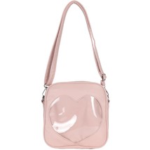 2021 Love Itabag Transparent Crossbody Bag For Women PU Square Bag Kawaii Lolita - £30.61 GBP
