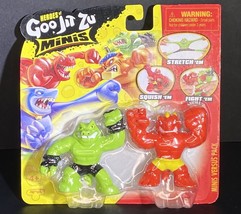 Heroes Of Goo Jit Zu Minis Blazagon Vs Rock Jaw 2 Pack - $7.70