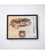 Commonwealth Stadium Lexington, Kentucky Wood Engraved Wall Hanging Stadium Blue - $34.29