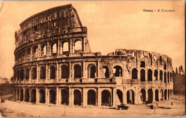 Vtg Postcard The Coloseum,  Rome Italy , Postmarked 1911 - £6.55 GBP