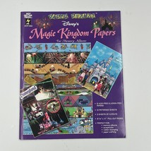 Paper Pizazz Disney Magic Kingdom Scrapbook Papers 8.5 X 11 Pages NEW - $274.88 MXN