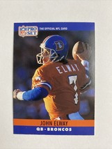 1990 Pro Set #88 John Elway Denver Broncos HOF - £0.79 GBP