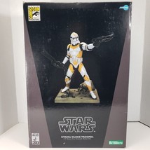 SDCC EXCLUSIVE STAR WARS KOTOBUKIYA UTAPAU CLONE TROOPER ARTFX 1:7 30th ... - £163.97 GBP