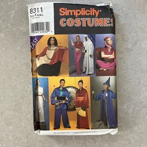 Simplicity 8311 Harem Girl Wizard Cleopatra Goddess Costumes Pattern S/M... - $150.98 MXN