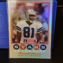 Terrell Owens #SG-TO 2008 Topps Kickoff Dallas Cowboys Stars of the Game - £1.56 GBP
