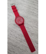 LACOSTE LC.79.1.47.2906 Quartz Analog Stainless Red Rubber Men&#39;s Watch - $101.09 CAD