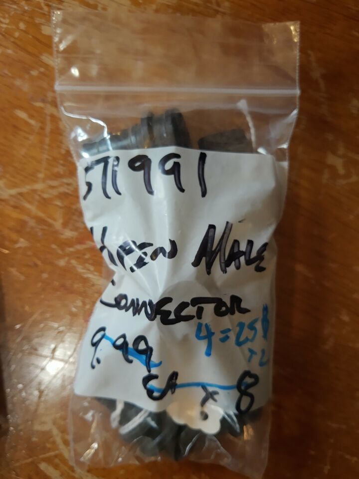 OEM NOS OMC LOT o 4 Johnson Evinrude Outboard 4 Pin Male Connector pin #... - $22.79