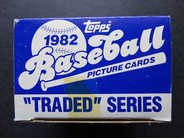 Empty 1982 Topps Traded Baseball Box - £11.78 GBP