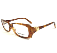 Salvatore Ferragamo Eyeglasses Frames 2650-B 104 Tortoise Crystals 52-15... - $65.24