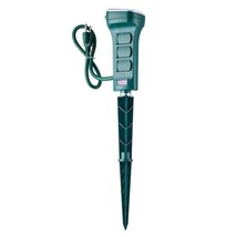 Defiant Smart Outdoor 1.8ft. 6-Outlet Power Yard Stake Powered by Hubspa... - $16.78